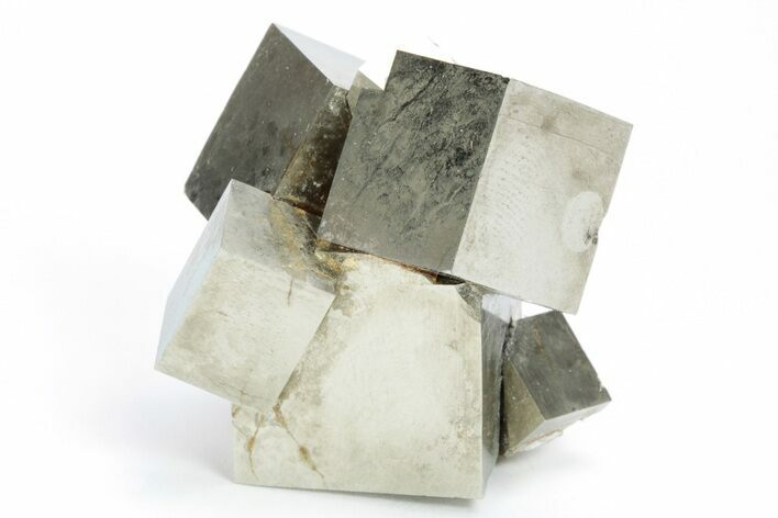 Natural Pyrite Cube Cluster - Spain #210606